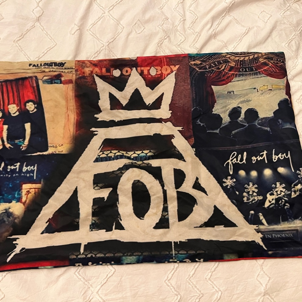 Fall Out Boy pillow case
